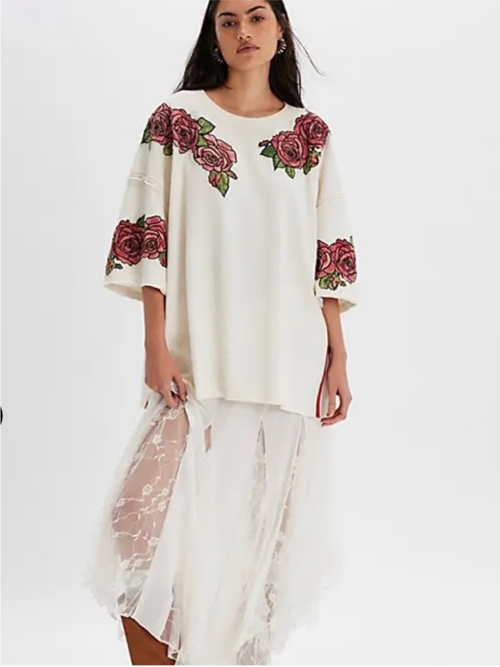We The Free by Free People Edge of Glory Tee NWT